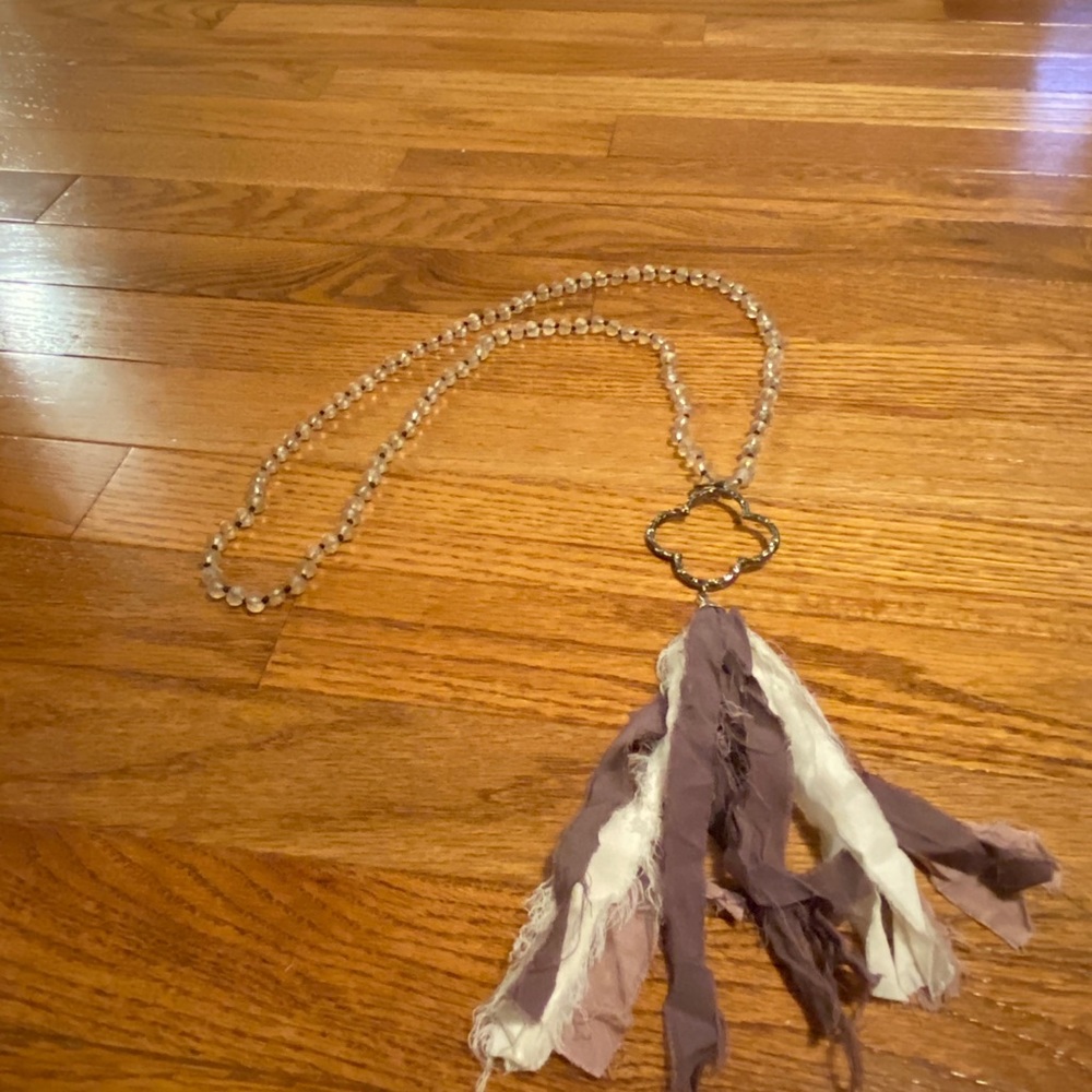 Tassel necklace